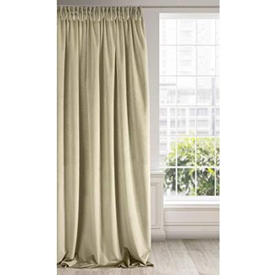 EUROFIRANY Ria Mörkläggningsgardin - Elegant Svart Blackout - Tenda con Fettuccia Arricciatenda EUROFIRANY Ria Mörkläggningsgardin - Elegant Svart Blackout - Tenda con Fettuccia Arricciatenda
