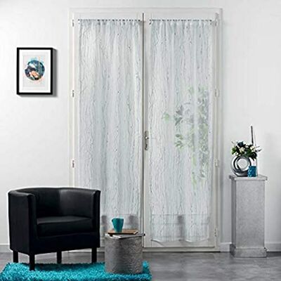Douceur d'Intérieur rakt par pass stång 2 x 70 x 200 cm slöja sand filiane vit applikation Douceur d'Intérieur rakt par pass stång 2 x 70 x 200 cm slöja sand filiane vit applikation
