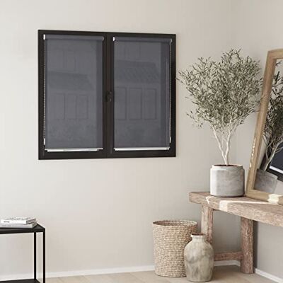 MADECOSTORE rullgardin Easy Must Mesh tyg enfärgad grå L45 x H170 cm utan borrning MADECOSTORE rullgardin Easy Must Mesh tyg enfärgad grå L45 x H170 cm utan borrning