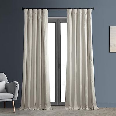 HPD Half Price Drapes HPD halvt pris draperier bomull äkta mörkläggningsgardiner 274 cm långa solida värmeisolerade fönsterbehandlingsgardin 50 x 108 (1 panel), PRCT-BO02B-108, hasselträ beige HPD Half Price Drapes HPD halvt pris draperier bomull äkta mörkläggningsgardiner 274 cm långa solida värmeisolerade fönsterbehandlingsgardin 50 x 108 (1 panel), PRCT-BO02B-108, hasselträ beige