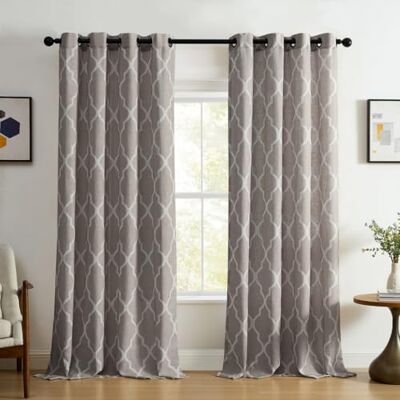 Elrene Home Fashions 26865753257 genomföring topp linne look enkel panel fönster gardin, 132 cm x 213 cm, sten, 132 cm B x 213 cm L (paket med 1) Elrene Home Fashions 26865753257 genomföring topp linne look enkel panel fönster gardin, 132 cm x 213 cm, sten, 132 cm B x 213 cm L (paket med 1)