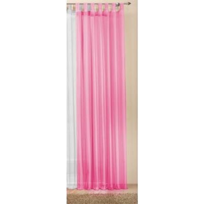 Gardinenbox Transparent enfärgad gardin av voile, många attraktiva färger, 245 x 140, rosa, 61 000 Gardinenbox Transparent enfärgad gardin av voile, många attraktiva färger, 245 x 140, rosa, 61 000