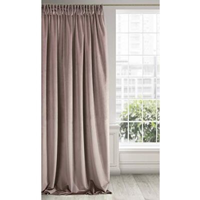 Eurofirany RIA Mörkläggningsgardin, Ogenomskinlig, Satänggardin med Gardintejp 1st. Extra Lång Gardin, Elegant, Vanlig, Vardagsrum, Sovrum, Densitet 290 g/m², 140x270 cm, Rosa Eurofirany RIA Mörkläggningsgardin, Ogenomskinlig, Satänggardin med Gardintejp 1st. Extra Lång Gardin, Elegant, Vanlig, Vardagsrum, Sovrum, Densitet 290 g/m², 140x270 cm, Rosa