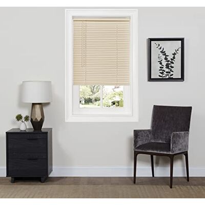 ACHIM Home Furnishings DSG239AL04 Deluxe Sundown G2 trådlösa persienner, 39 tum x 162,6 cm, Alabaster ACHIM Home Furnishings DSG239AL04 Deluxe Sundown G2 trådlösa persienner, 39 tum x 162,6 cm, Alabaster