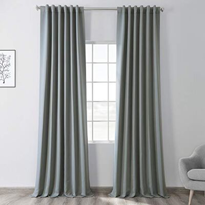 HPD Half Price Drapes Mörkläggningsgardin för sovrum och vardagsrum, 1 st, 127 x 213 cm, Blue Fir HPD Half Price Drapes Mörkläggningsgardin för sovrum och vardagsrum, 1 st, 127 x 213 cm, Blue Fir