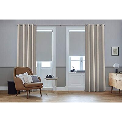 SG Home Öljettgardin enligt mått sand, 290 l/130 W, jades tillgängliga, andra storlekar finns SG Home Öljettgardin enligt mått sand, 290 l/130 W, jades tillgängliga, andra storlekar finns