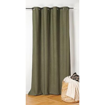 LINDER Inuit gardin olivgrön öljett finish med gevärsfat140 x 260 cm LINDER Inuit gardin olivgrön öljett finish med gevärsfat140 x 260 cm