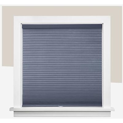 Chicology Privacy Single Cell fönsterpersienn, polyester metallplast, morgonhav, 96 cm B x 162 cm H Chicology Privacy Single Cell fönsterpersienn, polyester metallplast, morgonhav, 96 cm B x 162 cm H