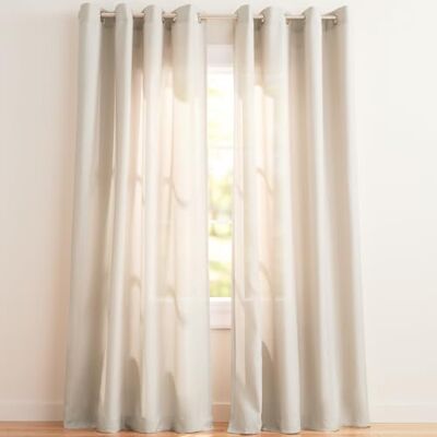Exclusive Home Curtains Panelpar, 100% polyester, vintage linne, 108 tum längd Exclusive Home Curtains Panelpar, 100% polyester, vintage linne, 108 tum längd