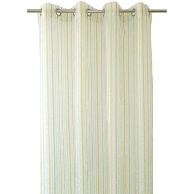 BelAir Bel Air draperi med Ösen Blues, ränsskum, gulgrön, 140 x 270 cm – 0199993–0002 BelAir Bel Air draperi med Ösen Blues, ränsskum, gulgrön, 140 x 270 cm – 0199993–0002