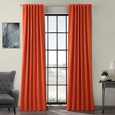 HPD Half Price Drapes Mörkläggningsgardin för sovrum och vardagsrum, 1 st, 127 x 213 cm, Navajo Rust HPD Half Price Drapes Mörkläggningsgardin för sovrum och vardagsrum, 1 st, 127 x 213 cm, Navajo Rust