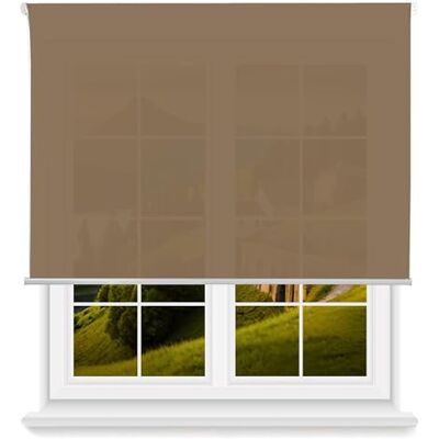 WELL HOME MOBILIARIO & DECORACIÓN Translucent, enkel rullgardin ljusbrun, 90 x 175 cm (B x L)/tygstorlek 87 x 170 cm WELL HOME MOBILIARIO & DECORACIÓN Translucent, enkel rullgardin ljusbrun, 90 x 175 cm (B x L)/tygstorlek 87 x 170 cm