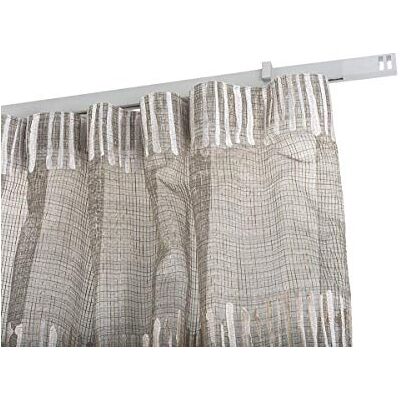 InCasa gardinstång: 32 x 12 mm, längd 140 cm, satängaluminium InCasa gardinstång: 32 x 12 mm, längd 140 cm, satängaluminium