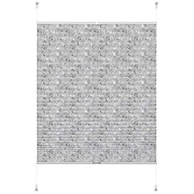 Gardinia Easyfix Plissé, Opak plisserad rullgardin som sätts fast utan borr eller skruvar, kan anpassas efter behov, 50 x 130 cm, Grå kamoflage Gardinia Easyfix Plissé, Opak plisserad rullgardin som sätts fast utan borr eller skruvar, kan anpassas efter behov, 50 x 130 cm, Grå kamoflage