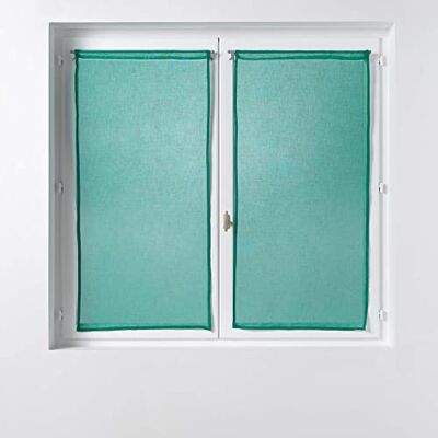 Douceur d'Intérieur mjukhet i interiören, par raka veilage passerar stång 2 x 60 x 90 cm sandblästrad segel, smaragd Sandra Douceur d'Intérieur mjukhet i interiören, par raka veilage passerar stång 2 x 60 x 90 cm sandblästrad segel, smaragd Sandra