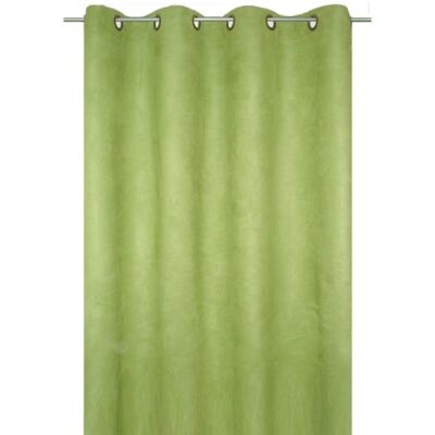 BelAir Bel Air Picadilly 0SG1001-0020 gardin med öglor, konstvelourläder, smutsavvisande, 145 x 270 cm, lingrön BelAir Bel Air Picadilly 0SG1001-0020 gardin med öglor, konstvelourläder, smutsavvisande, 145 x 270 cm, lingrön