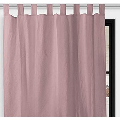 Soleil d'Ocre - BOHEME - Rosa - 135x250 Curtain Soleil d'Ocre - BOHEME - Rosa - 135x250 Curtain