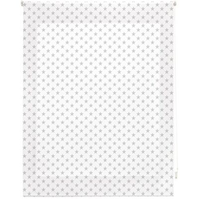 Blindecor Stars Rollo, tyg, grå, 100 x 180 cm Blindecor Stars Rollo, tyg, grå, 100 x 180 cm