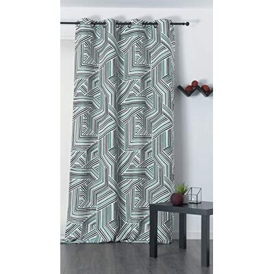 LINDER motiv, polyester, 135 x 250 cm, polyester, grön, 135 x 250 cm LINDER motiv, polyester, 135 x 250 cm, polyester, grön, 135 x 250 cm