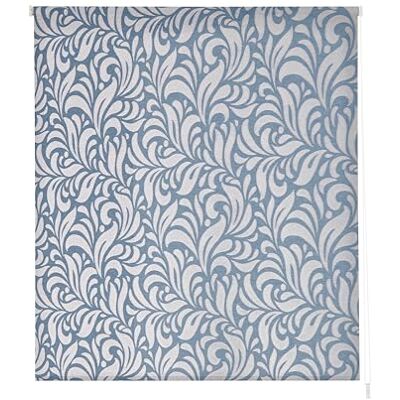 Estoralis MYRCELLA Rullgardin Modern Design Genomskinlig Jacquard Färg Blå 140x255 cm (bredd/höjd) tygstorlek 137 x 250 cm Fönster- och dörrgardiner Estoralis MYRCELLA Rullgardin Modern Design Genomskinlig Jacquard Färg Blå 140x255 cm (bredd/höjd) tygstorlek 137 x 250 cm Fönster- och dörrgardiner