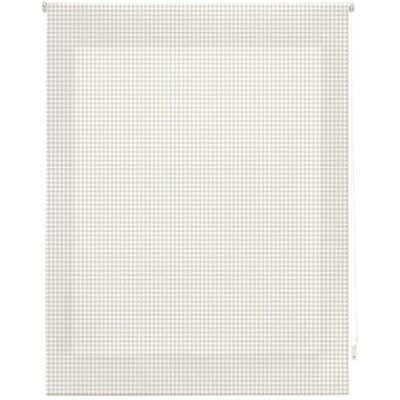 Blindecor Vichy Rollo, tyg, beige, 130 x 180 cm Blindecor Vichy Rollo, tyg, beige, 130 x 180 cm