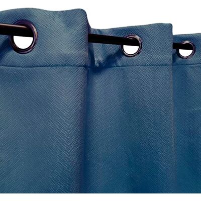 Indigo Termiskt Isolerande Gardin 140x240cm Sammet Atout Ciel Indigo Termiskt Isolerande Gardin 140x240cm Sammet Atout Ciel