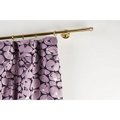 InCasa gardinstång: Ø 20 mm, längd 280 cm, polerad mässing InCasa gardinstång: Ø 20 mm, längd 280 cm, polerad mässing