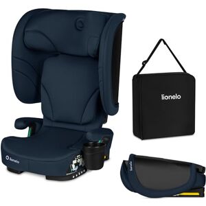 Lionelo Orin i-Size Hopfällbar Bilbarnstol 100–150 cm ISOFIX Lätt och Kompakt Resemodell med 14-stegs Nackstöd och 4-stegs Ryggstöd, Universell Passform, Brett Komfortsäte samt Transportväska – Blå Lionelo Orin i-Size Hopfällbar Bilbarnstol 100–150 cm ISOFIX Lätt och Kompakt Resemodell med 14-stegs Nackstöd och 4-stegs Ryggstöd, Universell Passform, Brett Komfortsäte samt Transportväska – Blå