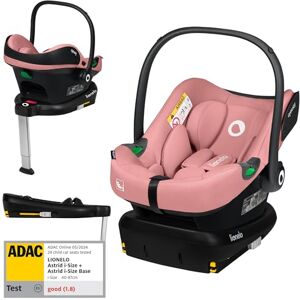 Lionelo Astrid i-Size Set Babyskydd (40–87 cm) med ISOFIX Bas, Grupp 0+ RWF Bilbarnstol, 3-Punktssele, Justerbart Huvudstöd med Memory Foam, SideProtect, R129, Rosa Korall Lionelo Astrid i-Size Set Babyskydd (40–87 cm) med ISOFIX Bas, Grupp 0+ RWF Bilbarnstol, 3-Punktssele, Justerbart Huvudstöd med Memory Foam, SideProtect, R129, Rosa Korall