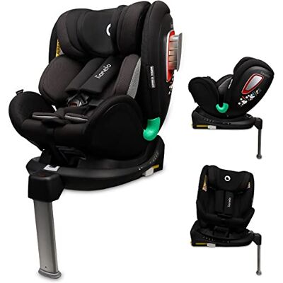 Lionelo Antoon PLUS 360-graders vridbar bilbarnstol för spädbarn och barn från 0 till 18 kg, ADAC, Isofix och stödfot, Justeringar, 5-punktsbälte, framåt- och bakåtvänd, Dri-seat, skärmtak Lionelo Antoon PLUS 360-graders vridbar bilbarnstol för spädbarn och barn från 0 till 18 kg, ADAC, Isofix och stödfot, Justeringar, 5-punktsbälte, framåt- och bakåtvänd, Dri-seat, skärmtak