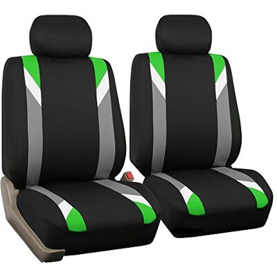 FH GROUP FH GRUPP Frontset tyg bilsätesskydd för låg rygg bilsäten med avtagbart nackstöd, universell passform, airbag kompatibelt sätesskydd för SUV, sedan, skåpbil, grön FH GROUP FH GRUPP Frontset tyg bilsätesskydd för låg rygg bilsäten med avtagbart nackstöd, universell passform, airbag kompatibelt sätesskydd för SUV, sedan, skåpbil, grön