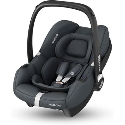 Maxi-Cosi CabrioFix i-Size, Babyskydd, 0–12 månader, Max. 12 kg, lätt baby bilbarnstol (3,2 kg), stort solskydd, extravadderad sits, passar de flesta barnvagnar, Essential Graphite Maxi-Cosi CabrioFix i-Size, Babyskydd, 0–12 månader, Max. 12 kg, lätt baby bilbarnstol (3,2 kg), stort solskydd, extravadderad sits, passar de flesta barnvagnar, Essential Graphite