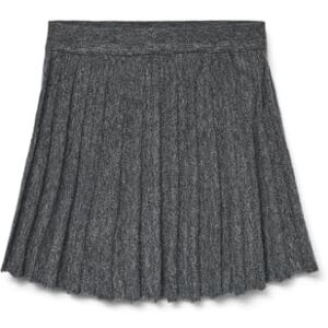 VERO MODA Vmmarina Nw skateboardkjol Boo, Mörkgrå melange, M VERO MODA Vmmarina Nw skateboardkjol Boo, Mörkgrå melange, M