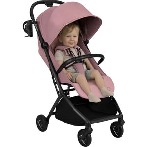 Lionelo Sia Resebarnvagn (6 mån–4 år) upp till 22 kg – Ultralätt 5,9 kg & Kompakt, Enhandstyrd, Punkteringsfria Hjul med Fjädring, UPF50+ Vattentät Sufflett, Står Ihopfälld, Myggnät Mugghållare, Rosa Lionelo Sia Resebarnvagn (6 mån–4 år) upp till 22 kg – Ultralätt 5,9 kg & Kompakt, Enhandstyrd, Punkteringsfria Hjul med Fjädring, UPF50+ Vattentät Sufflett, Står Ihopfälld, Myggnät Mugghållare, Rosa