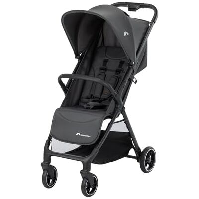 Bebeconfort Azur, Barnvagn Kompakt, 0–3 år (15 kg), Lätt Resevagn, Automatisk Hopfällning med En Hand, Steglös Lutning till Plant Liggläge, Rymlig Förvaringskorg, Mineral Graphite Bebeconfort Azur, Barnvagn Kompakt, 0–3 år (15 kg), Lätt Resevagn, Automatisk Hopfällning med En Hand, Steglös Lutning till Plant Liggläge, Rymlig Förvaringskorg, Mineral Graphite