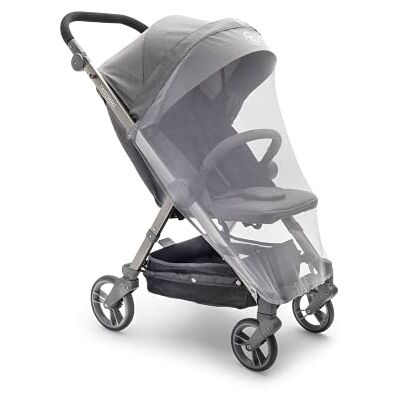 Twistshake Myggnät för Barnvagn, Fullständigt Täckande Insektsnät för Kindervagn, Skyddsöverdrag för Sittvagn, Insektsskydd, Grå Twistshake Myggnät för Barnvagn, Fullständigt Täckande Insektsnät för Kindervagn, Skyddsöverdrag för Sittvagn, Insektsskydd, Grå