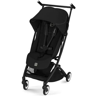 Cybex Libelle BLK/Magic Black-black PU1 Från ca 6 månader till ca 4 år, ultralätt, enhandsbältessystem, handbagagelämplig storlek, kompatibel med babystolar Cybex Libelle BLK/Magic Black-black PU1 Från ca 6 månader till ca 4 år, ultralätt, enhandsbältessystem, handbagagelämplig storlek, kompatibel med babystolar