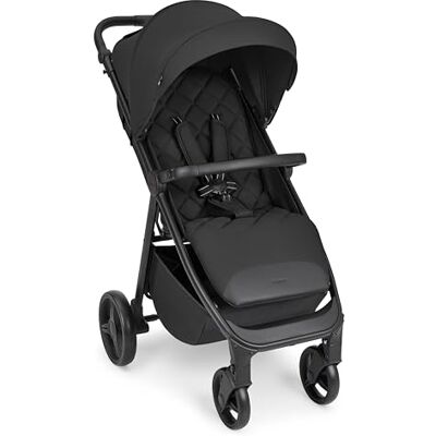 Kikka Boo KikkaBoo Urban Promenadstol, lätt vagn från födseln till 22 kg, kompakt vikning, EVA-hjul med upphängning, justerbart styre, svart Kikka Boo KikkaBoo Urban Promenadstol, lätt vagn från födseln till 22 kg, kompakt vikning, EVA-hjul med upphängning, justerbart styre, svart