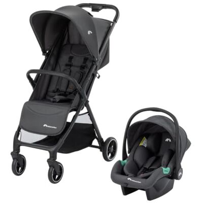 Bebeconfort Azur Duo, 2-in-1 Resesystem, 0–3år (15kg), Mineral Graphite Bebeconfort Azur Duo, 2-in-1 Resesystem, 0–3år (15kg), Mineral Graphite