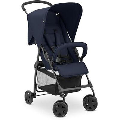 Hauck Buggy Sport, ultralätt – endast 5,9 kg, för barn upp till 15 kg, liten hopfällbar, resevagn med liggfunktion, extra stor korg upp till 3 kg (Dark Blue) Hauck Buggy Sport, ultralätt – endast 5,9 kg, för barn upp till 15 kg, liten hopfällbar, resevagn med liggfunktion, extra stor korg upp till 3 kg (Dark Blue)