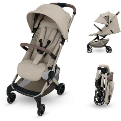 Maxi-Cosi Lara Select Barnvagn Lätt, 0-4 År (0-22 kg), Edition Beige Ultrakompakt & Lättviktig Barnvagn (7.2 kg), 4 Lutningslägen Inklusive Helt Plant Läge, Automatisk Hopfällning, Varukorg Maxi-Cosi Lara Select Barnvagn Lätt, 0-4 År (0-22 kg), Edition Beige Ultrakompakt & Lättviktig Barnvagn (7.2 kg), 4 Lutningslägen Inklusive Helt Plant Läge, Automatisk Hopfällning, Varukorg