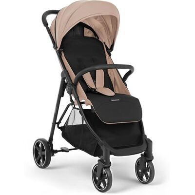 Kikka Boo KikkaBoo ALEXA, barnvagnar upp till 22 kg, lätt, kompakt, enhands vikning, justerbart ryggstöd, justerbart fotstöd, 5-punktsbälte, beige Kikka Boo KikkaBoo ALEXA, barnvagnar upp till 22 kg, lätt, kompakt, enhands vikning, justerbart ryggstöd, justerbart fotstöd, 5-punktsbälte, beige