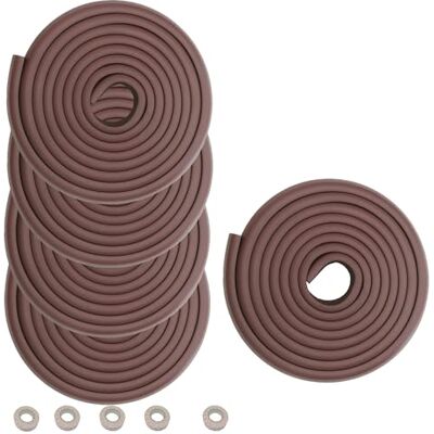 HIMRY ® 25 meter (5 x 5 m) kantskydd L-format skumkudde extra tjock, svampbord kantkudde hörnkudde, kant hörn antikollisioner baby barn stötskydd, brun KXD7000 brun -5X HIMRY ® 25 meter (5 x 5 m) kantskydd L-format skumkudde extra tjock, svampbord kantkudde hörnkudde, kant hörn antikollisioner baby barn stötskydd, brun KXD7000 brun -5X