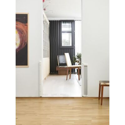 Safetots Automatisk vikbar, infällbar babygrind, 55 cm – 89 cm, vit, hopfällbar trappgrind för spädbarn, infällbar säkerhetsgrind Safetots Automatisk vikbar, infällbar babygrind, 55 cm – 89 cm, vit, hopfällbar trappgrind för spädbarn, infällbar säkerhetsgrind
