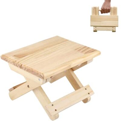 MAGIC SELECT Mini Hopfällbar Träpall. Träfällbar Pall för Barn. Bambufällbar pall, Hopfällbar Stol, för hem, badrum, kök, trädgård, kontor, resor. Stöder 90 kg. MAGIC SELECT Mini Hopfällbar Träpall. Träfällbar Pall för Barn. Bambufällbar pall, Hopfällbar Stol, för hem, badrum, kök, trädgård, kontor, resor. Stöder 90 kg.