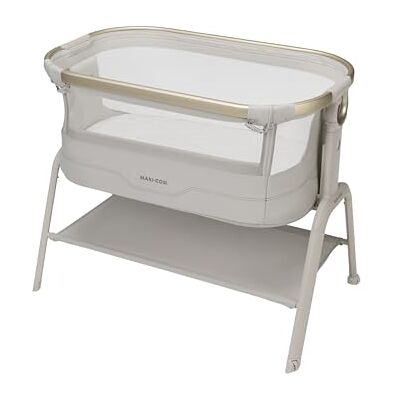 Maxi-Cosi Iora² Baby Bedside Crib, 0–6 Månader (9 kg), Hopfällbar och Lättviktig Sidosäng Baby, 5 cm CloudCore-madrass, 5 Höjdnivåer, 2 Smidiga Glidhjul, Lätt Skjutfunktion, Elegance Beige Maxi-Cosi Iora² Baby Bedside Crib, 0–6 Månader (9 kg), Hopfällbar och Lättviktig Sidosäng Baby, 5 cm CloudCore-madrass, 5 Höjdnivåer, 2 Smidiga Glidhjul, Lätt Skjutfunktion, Elegance Beige