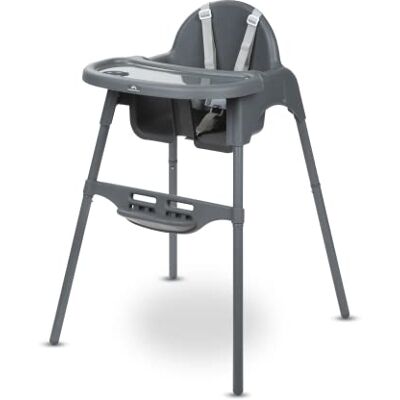 Bebeconfort Meely, 2-i-1 Justerbar Barnstol Baby, Konvertibel Barnstol, 6 Månader–3 År (max. 15 kg), Låg vikt (3,3 kg), Hög Barnmatstol, Enkel att Rengöra, 5-punktssele, Dark Grey Bebeconfort Meely, 2-i-1 Justerbar Barnstol Baby, Konvertibel Barnstol, 6 Månader–3 År (max. 15 kg), Låg vikt (3,3 kg), Hög Barnmatstol, Enkel att Rengöra, 5-punktssele, Dark Grey