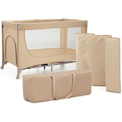 kk Kinderkraft Kinderkraft Joy 2 łóżeczko turystyczne 2w1 Beige kk Kinderkraft Kinderkraft Joy 2 łóżeczko turystyczne 2w1 Beige