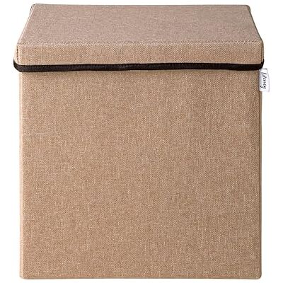 Lifeney Förvaringslåda med lock - 33x33x33cm - Förvaringslåda Lifeney Förvaringslåda med lock - 33x33x33cm - Förvaringslåda