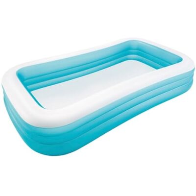 Intex 58484NP Frostad rektangulär pool blå färg Intex 58484NP Frostad rektangulär pool blå färg